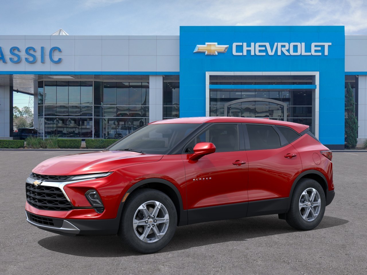 2026 Chevrolet Blazer 2LT Red at Classic Elite Chevrolet Hwy 6