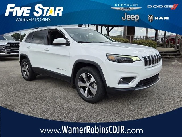 Used 2020 White Jeep Limited image 1