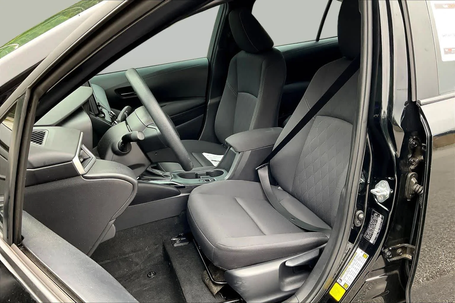 Used 2024 Midnight Black Metallic Toyota LE image 8