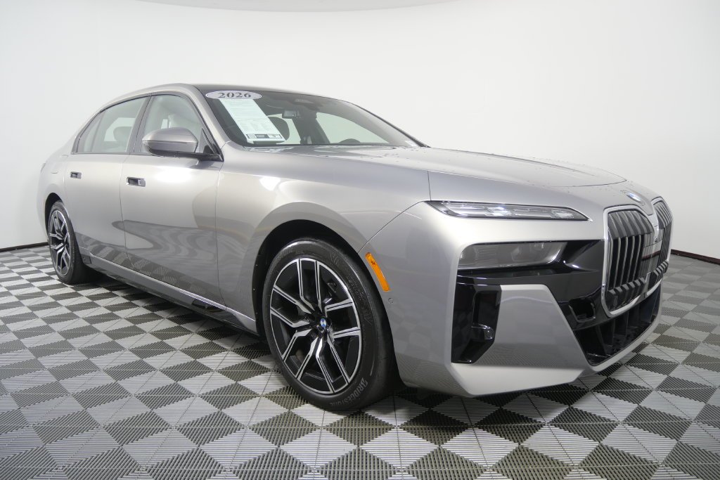 Certified Used 2026 Gray Metallic BMW 740i image 2