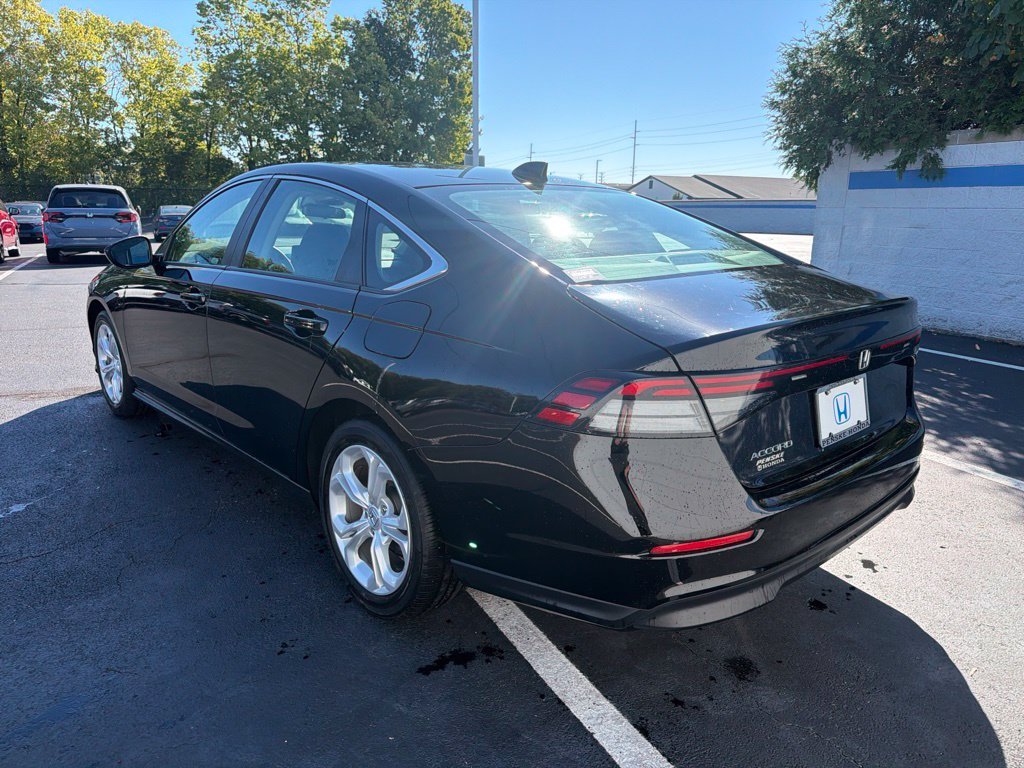 Certified Used 2024 Crystal Black Pearl Honda LX image 3