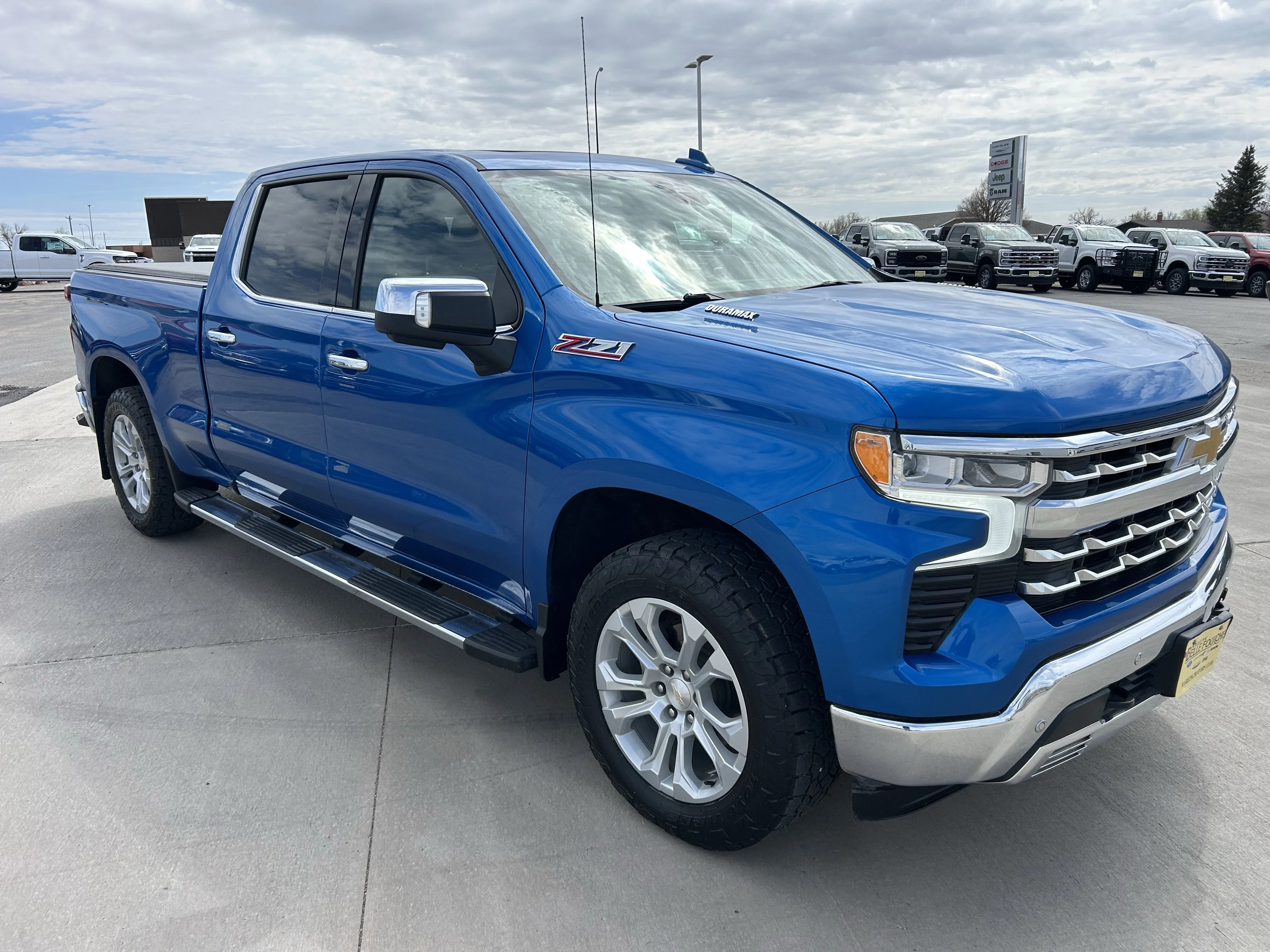 Used 2022 Glacier Blue Metallic Chevrolet LTZ image 3