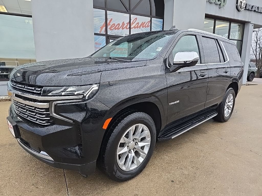 Used 2024 Chevrolet Tahoe Premier with VIN 1GNSKSKD9RR124718 for sale in Kansas City