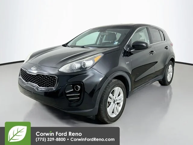 Used 2018 Black Cherry Kia LX image 4