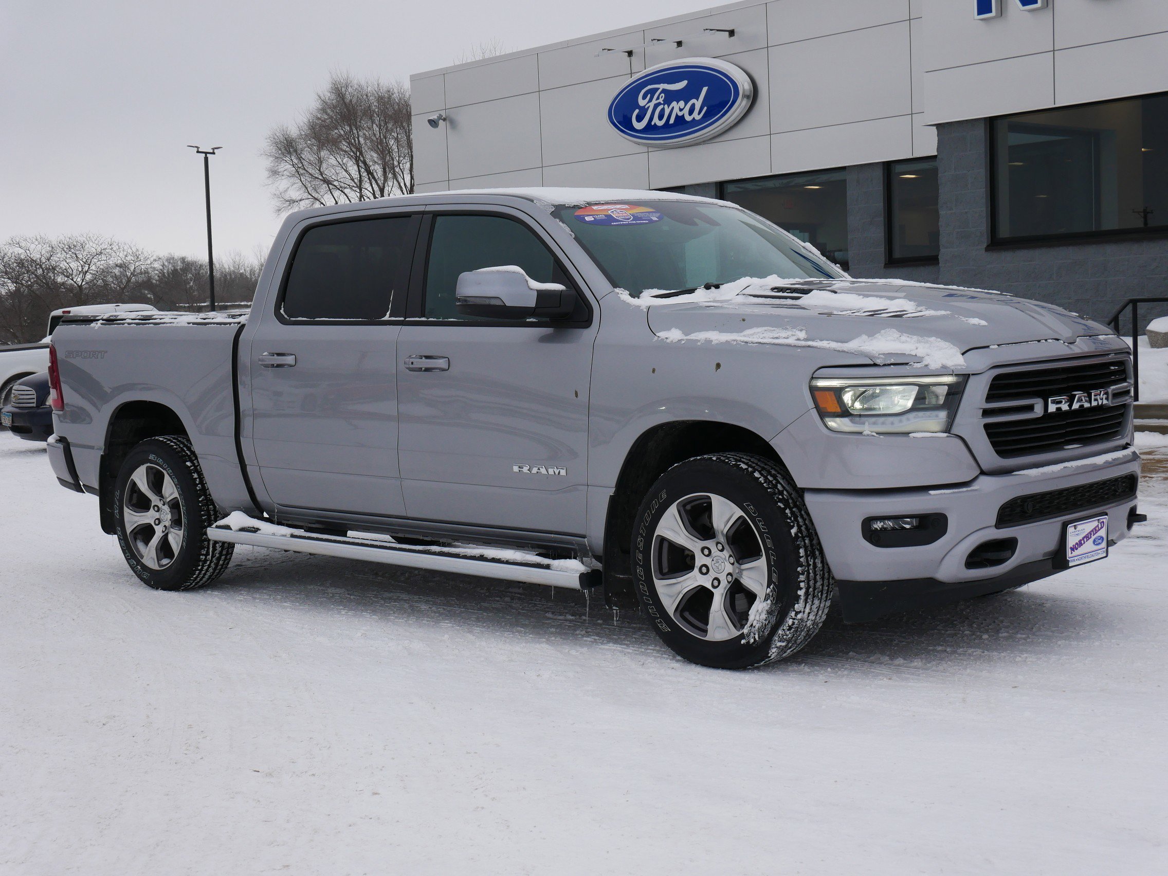 Used 2023 RAM Ram 1500 Pickup Laramie with VIN 1C6SRFJT5PN653101 for sale in Northfield, Minnesota