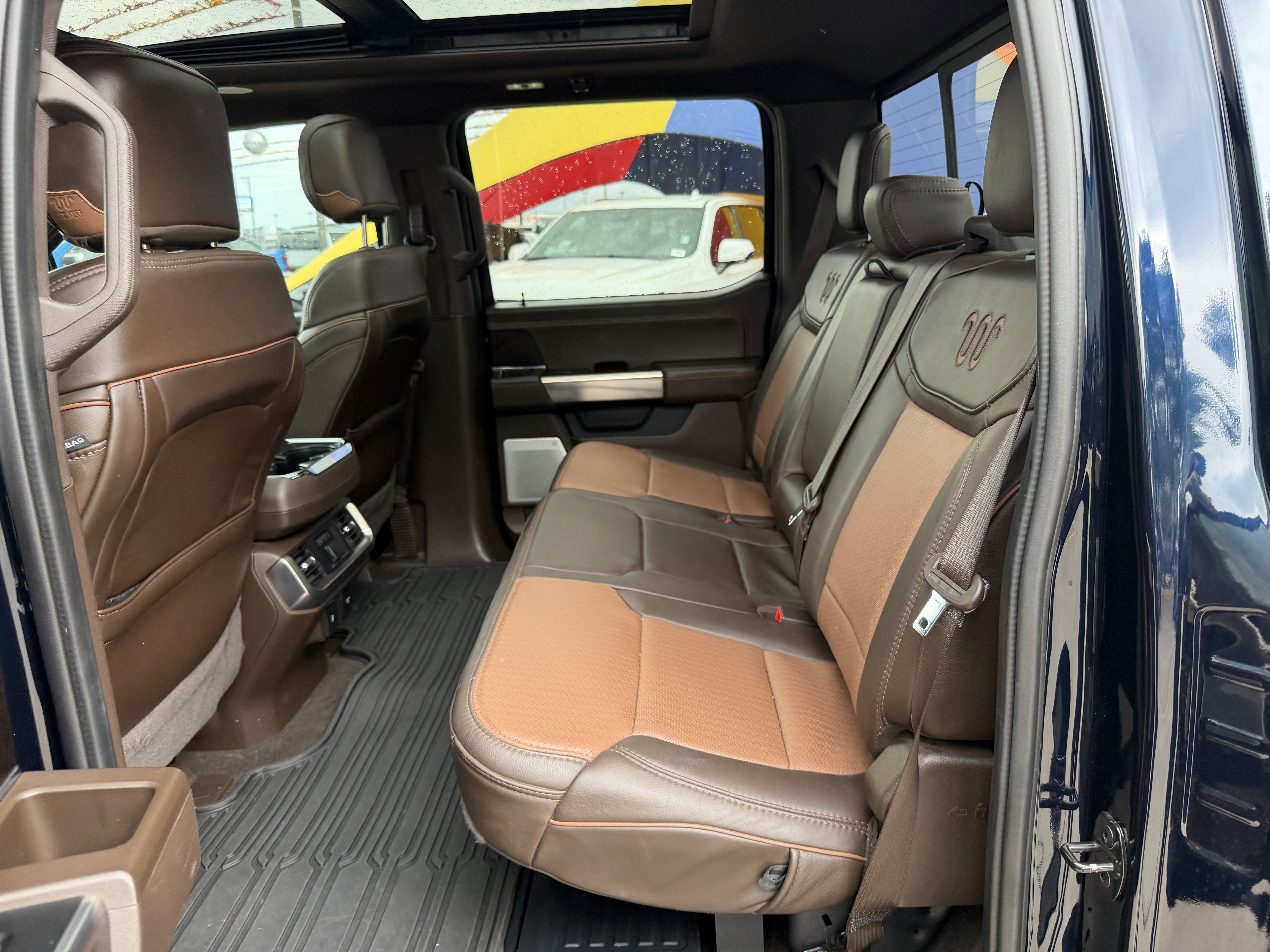 Used 2023 Antimatter Blue Metallic Ford King Ranch PowerBoost image 12