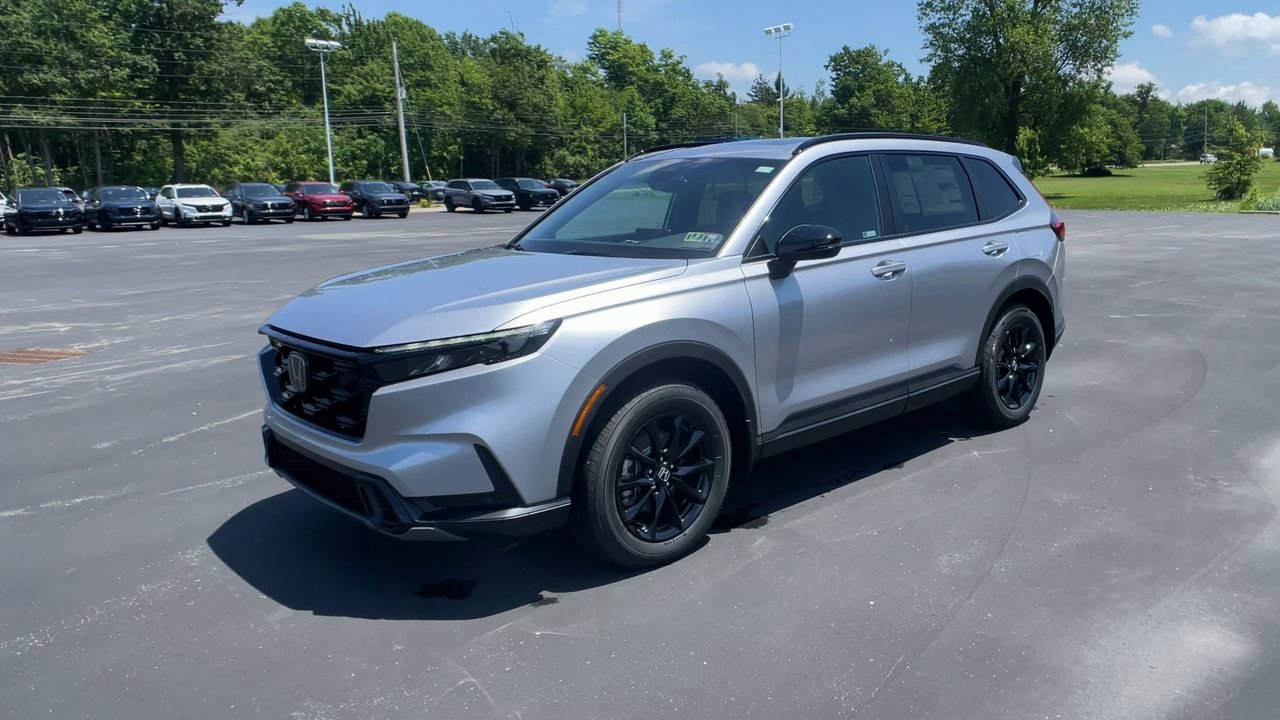 New 2026 Solar Silver Metallic Honda AWD Sport-L Hybrid image 4