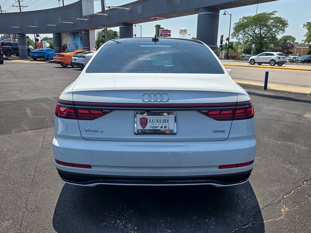 Used 2025 Glacier White Metallic Audi L 55 image 8