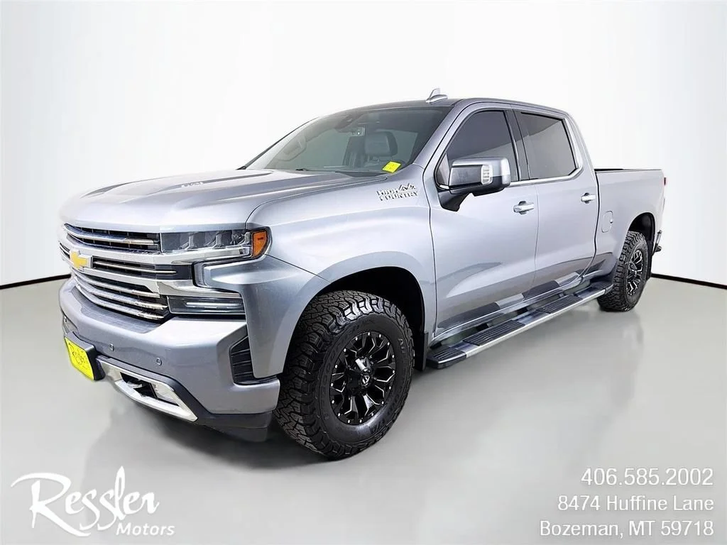Used 2022 Satin Steel Metallic Chevrolet High Country image 1
