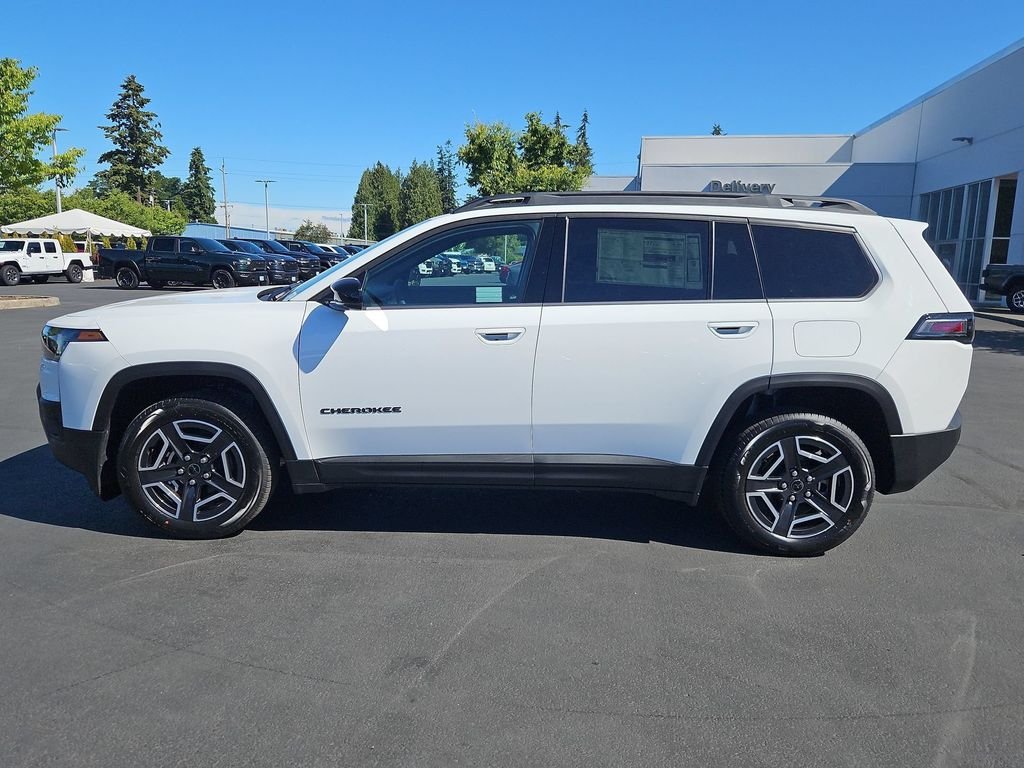 New 2026 Bright White Clear-Coat Exterior Paint Jeep Limited image 3