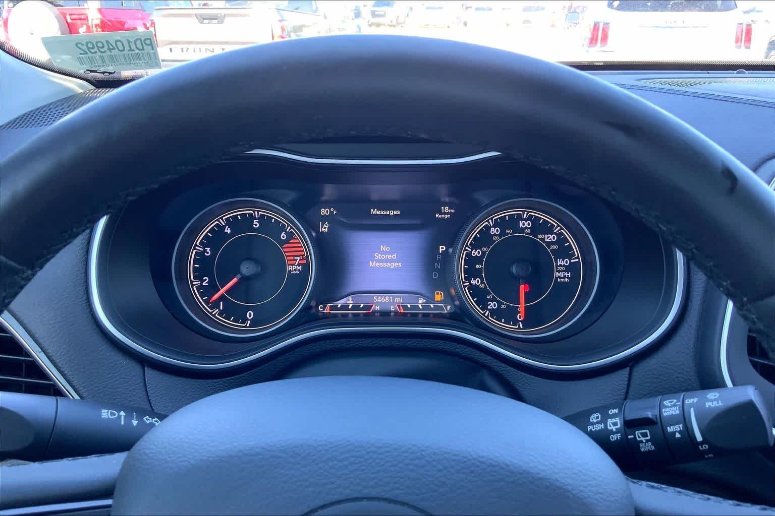 Used 2023 Diamond Black Crystal Pearlcoat Jeep Altitude Lux image 23