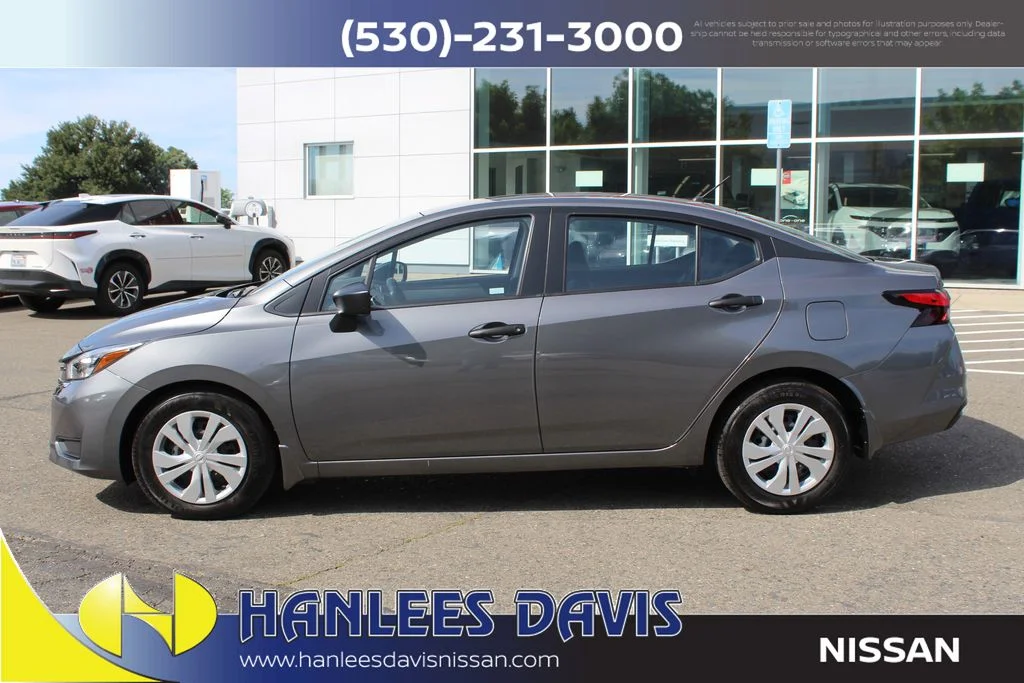 Certified 2025 Nissan Versa Sedan S with VIN 3N1CN8DV8SL853340 for sale in Davis, CA