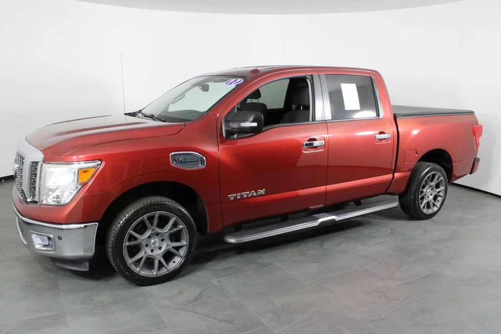 Used 2017 Red Nissan SV image 11