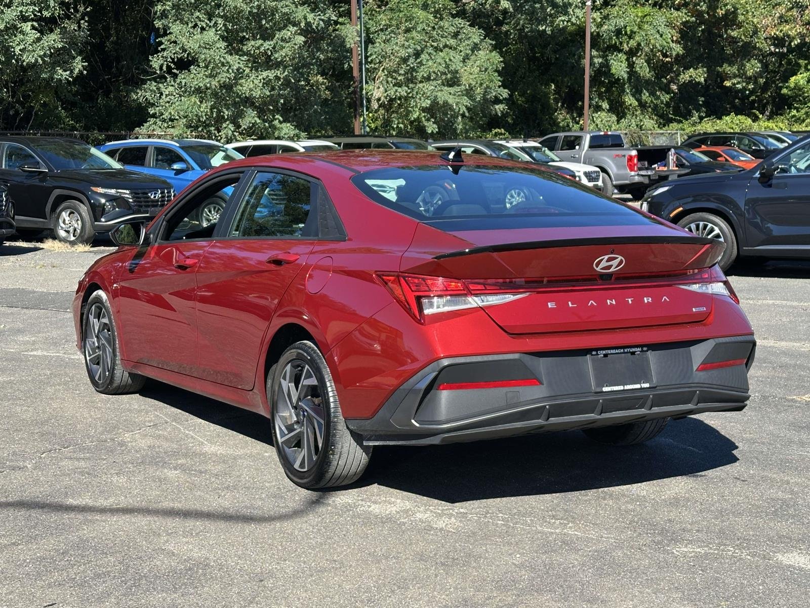 Certified Used 2025 Red Hyundai SEL Sport image 8