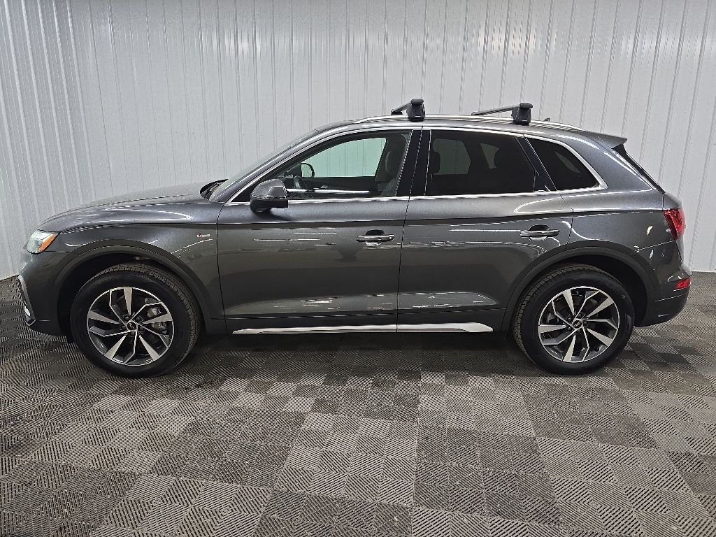 Used 2022 Gray Audi 45 S line Premium image 5