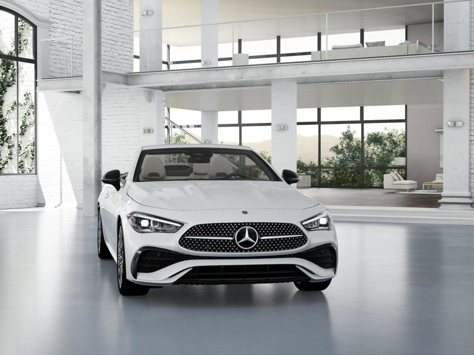 New 2026 MANUFAKTUR Moonlight White Metallic Mercedes-Benz CLE 450 image 8
