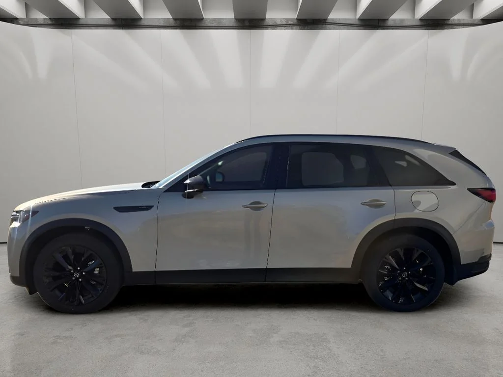 New 2025 Platinum Quartz Metallic Mazda Premium Sport AWD image 2