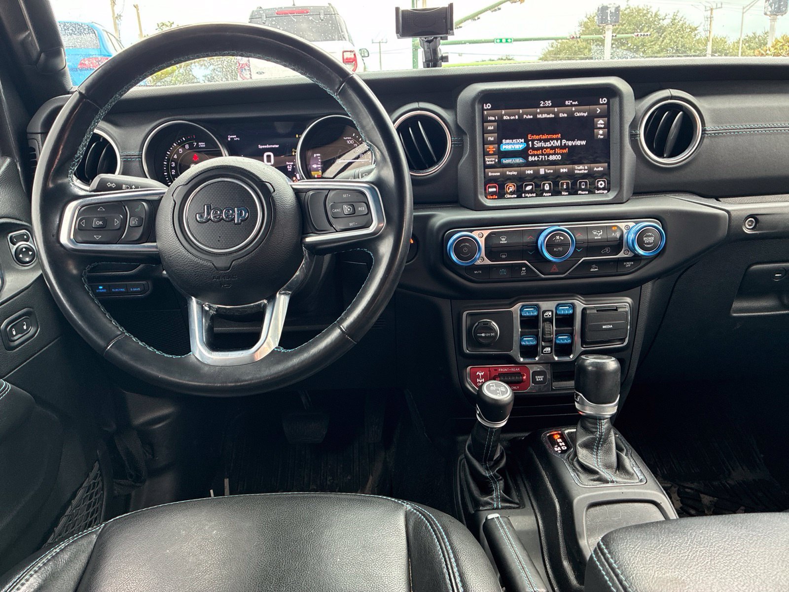 Used 2021 Gray Jeep Unlimited Rubicon 4xe image 23