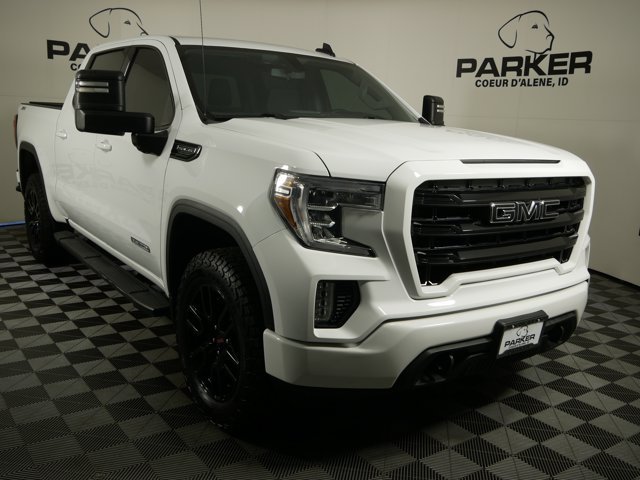 Used 2021 Summit White GMC Crew Cab Elevation w/ X31 Off-Road Pkg image 4
