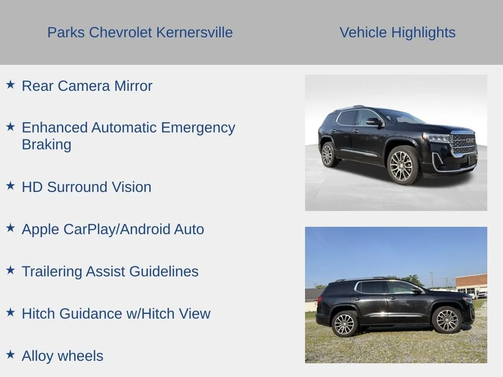 Used 2022 Ebony Twilight Metallic GMC Denali image 25