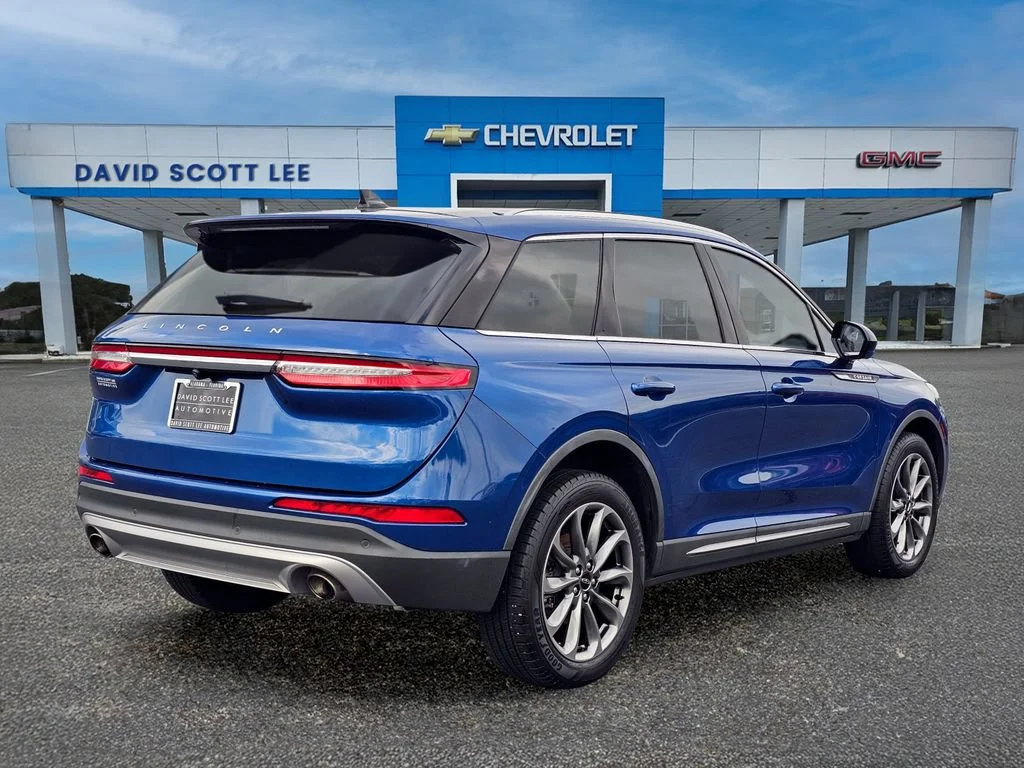 Used 2021 Artisan Blue Lincoln Standard image 8