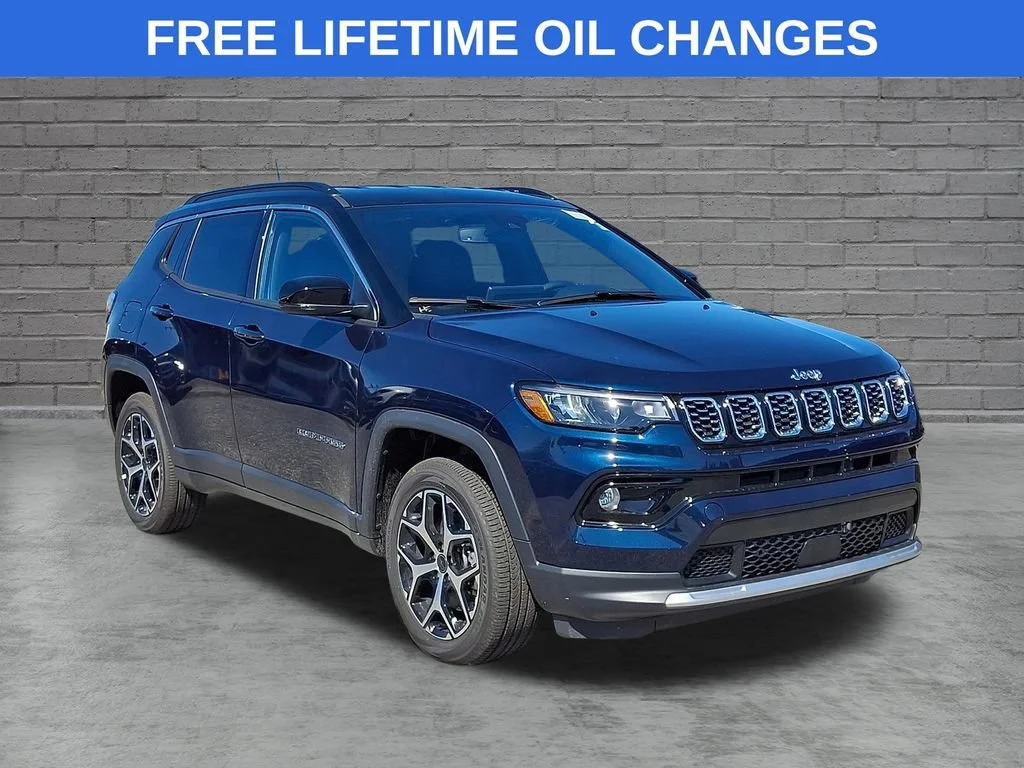 New 2026 Fathom Blue Pearl Coat Jeep Limited image 1