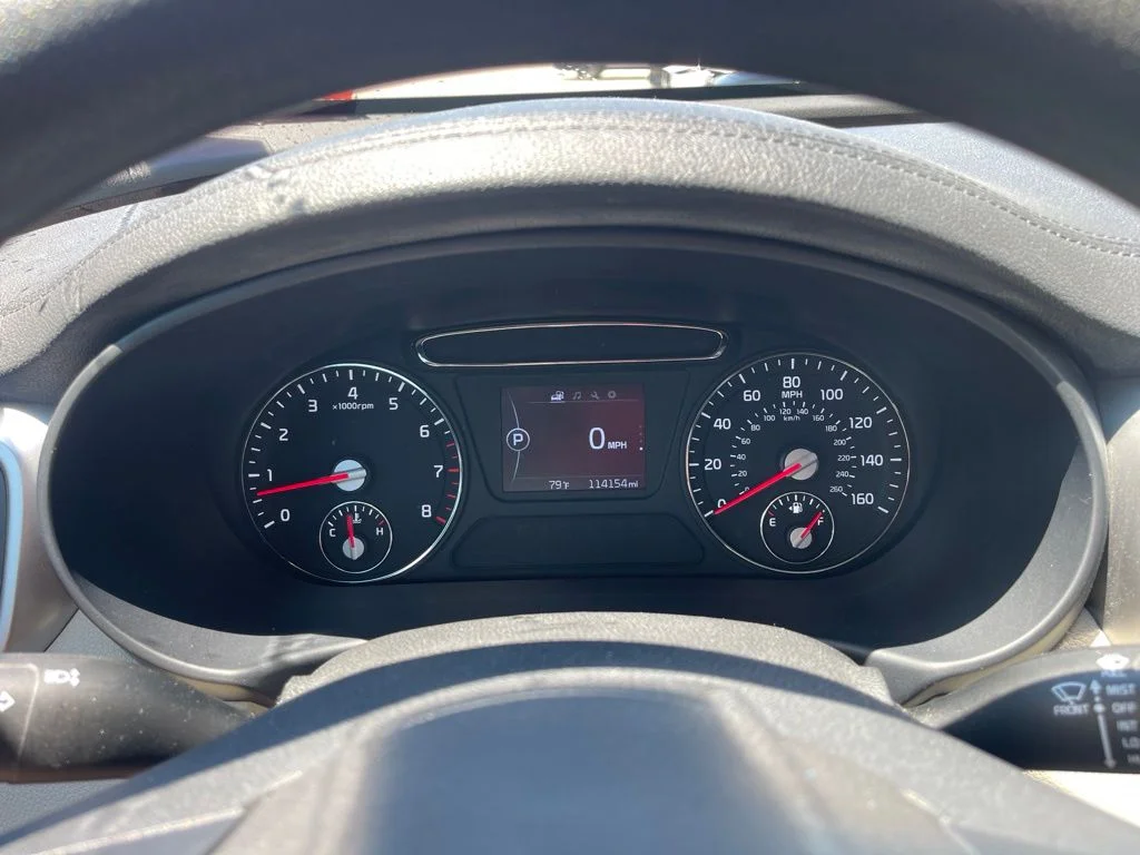 Used 2016 Dark Cherry Kia LX image 10