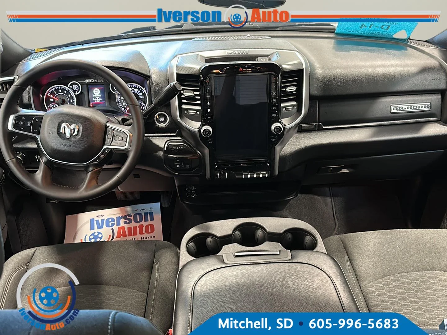 Used 2026 Granite Crystal Metallic Clearcoat Ram Big Horn image 25
