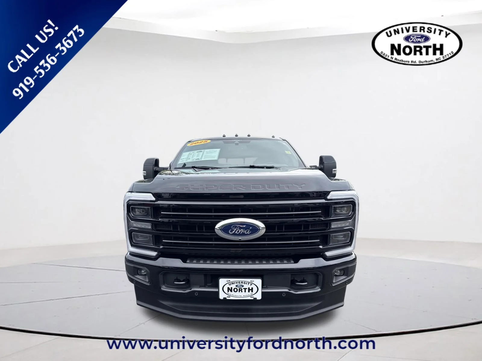 Used 2025 Agate Black Metallic Ford Platinum image 2