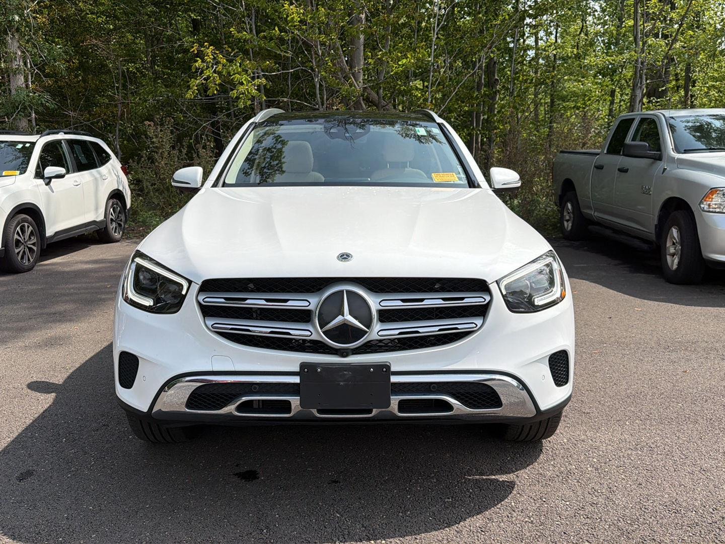Used 2021 Polar White Mercedes-Benz GLC 300 image 13