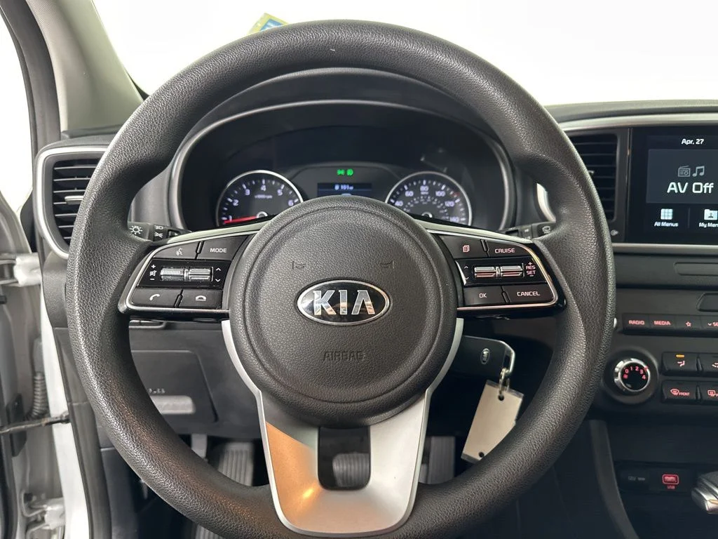 Used 2021 Silver Kia LX image 7