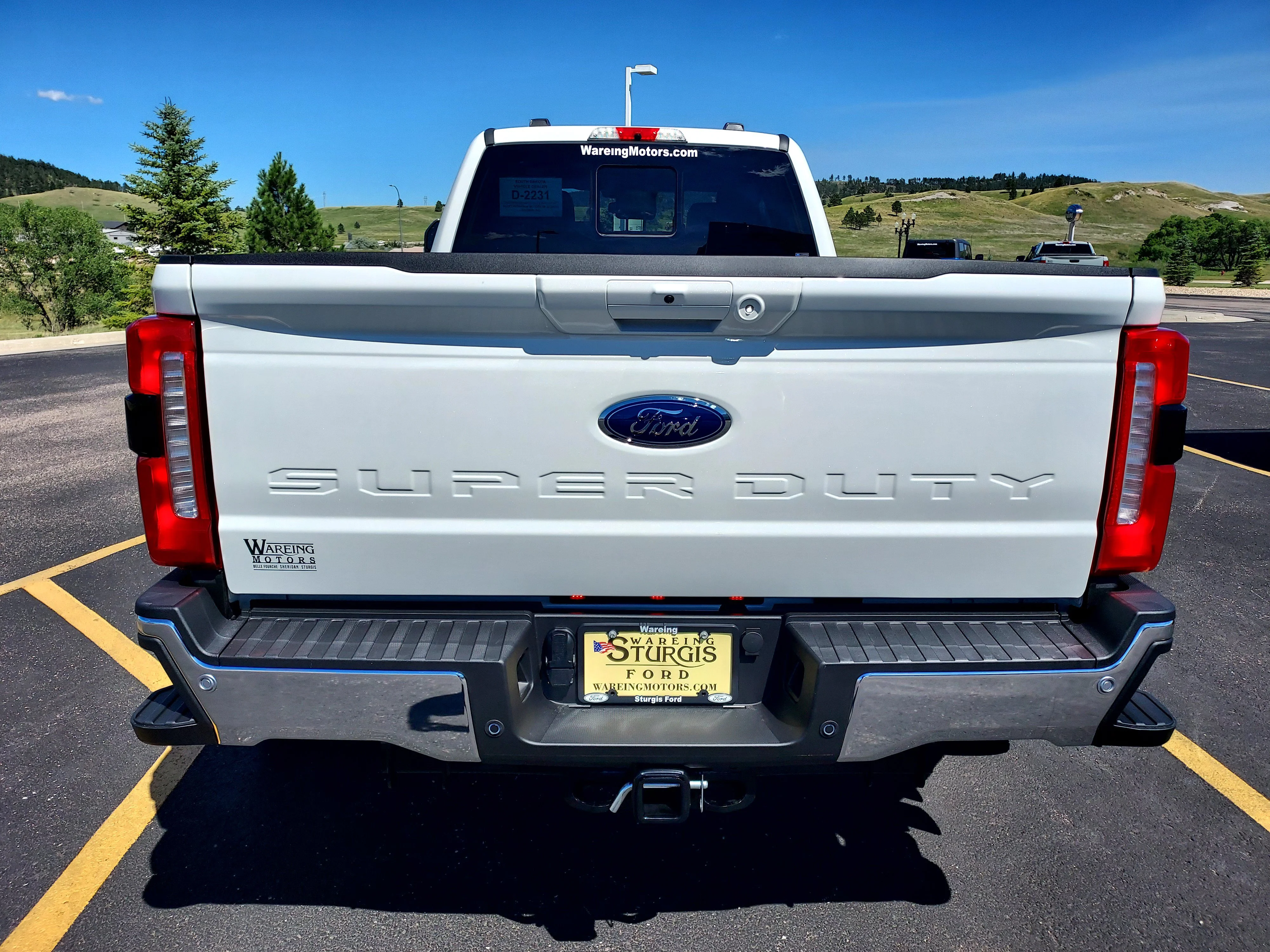 New 2026 Star White Metallic Tri-Coat Ford LARIAT image 7