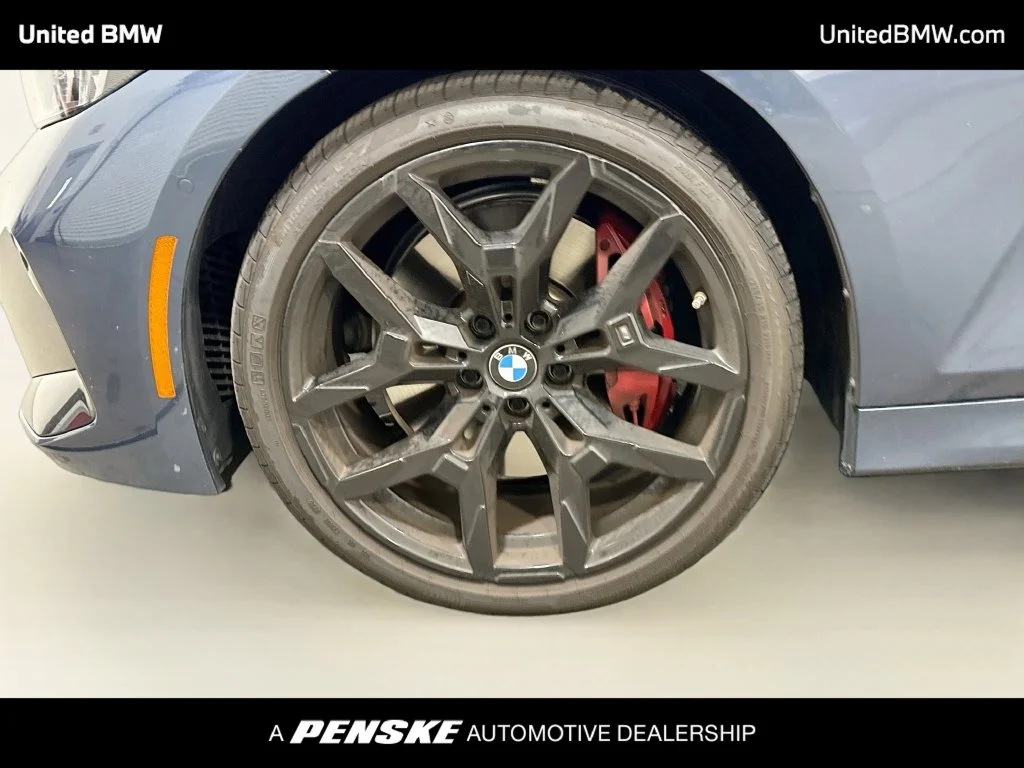 Certified Used 2025 Arctic Race Blue metallic BMW M340i xDrive image 9