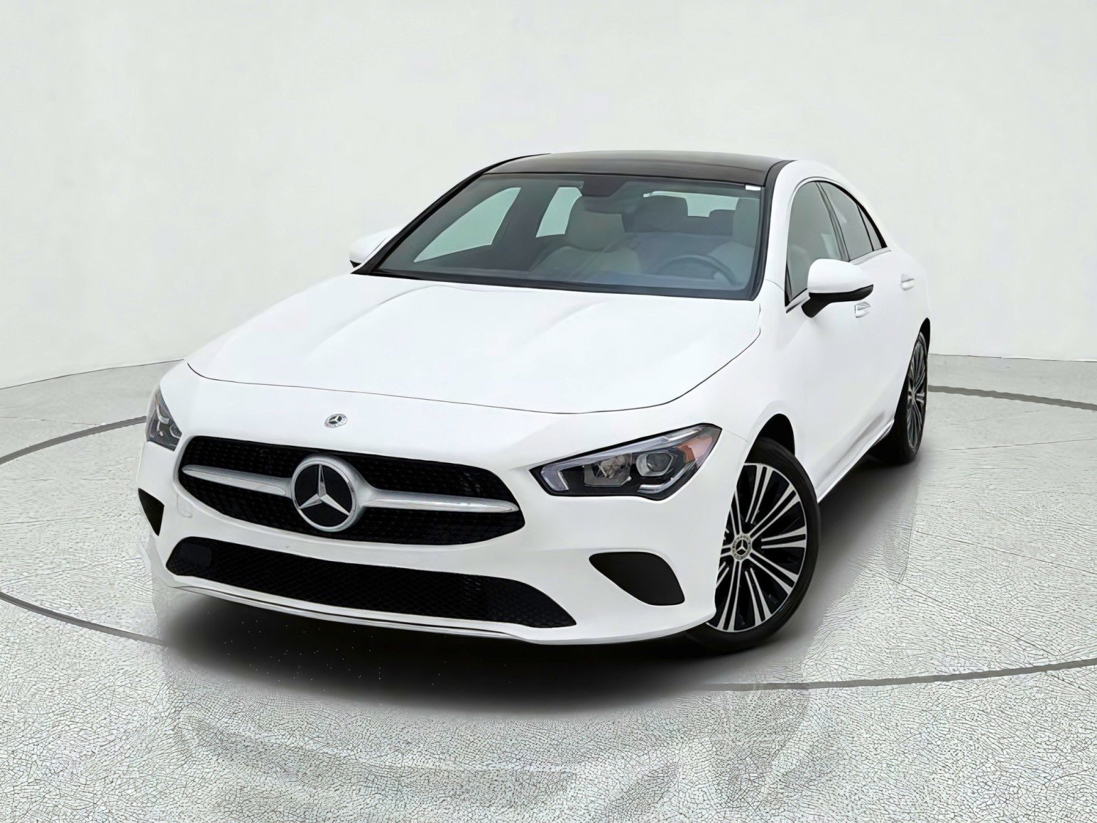 Certified Used 2023 Polar White Mercedes-Benz CLA 250 image 2