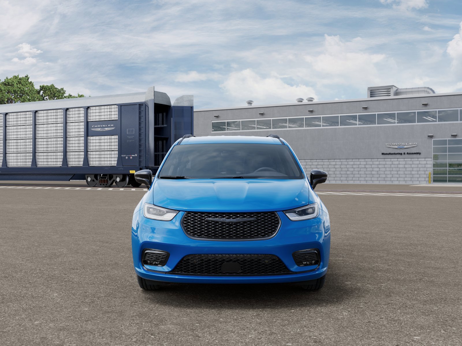 New 2026 Hydro Blue Pearl-Coat Exterior Paint Chrysler Select image 5