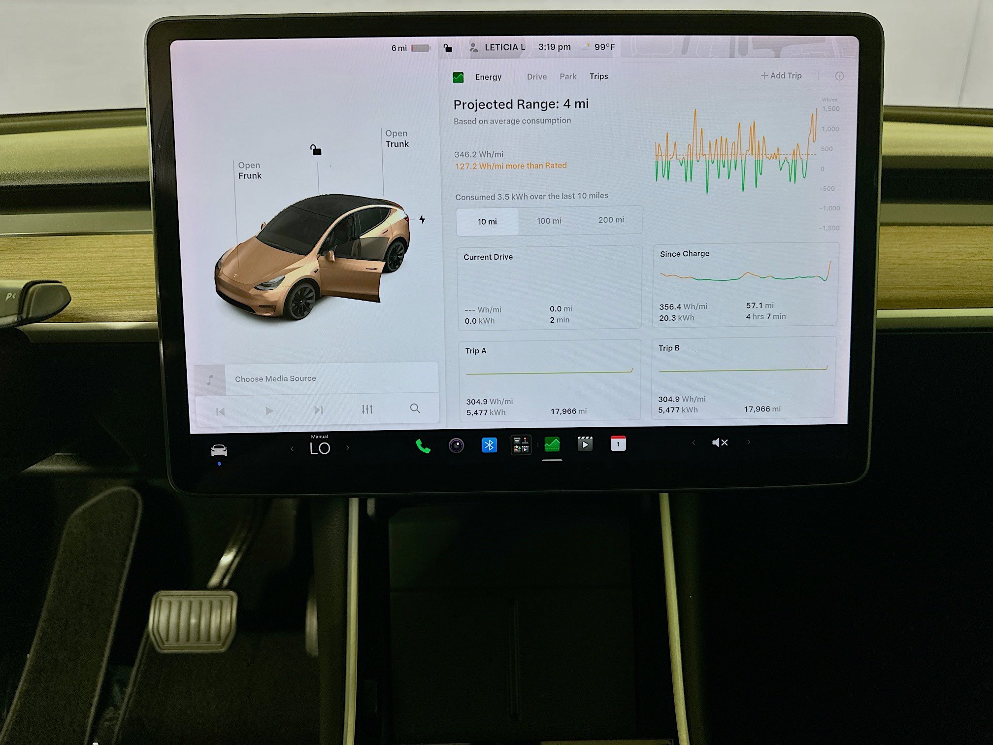 Used 2021 White Tesla Standard Range image 19