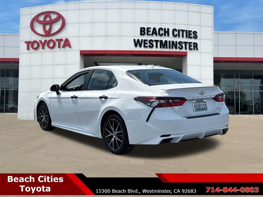 Certified Used 2023 White Toyota SE image 8