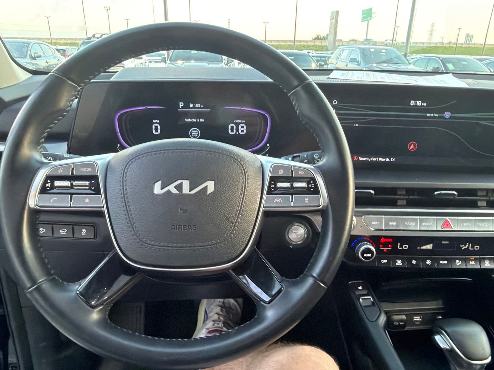 Used 2025 Ebony Black Kia S image 9