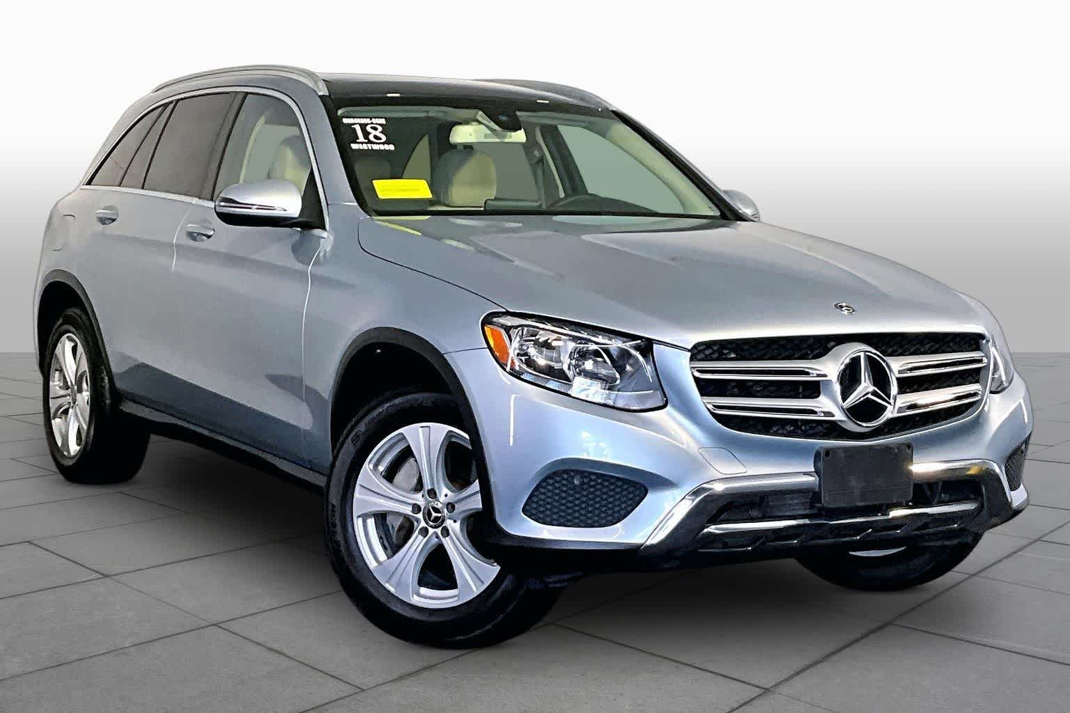 Used 2018 Diamond Silver Metallic Mercedes-Benz GLC 300 image 3