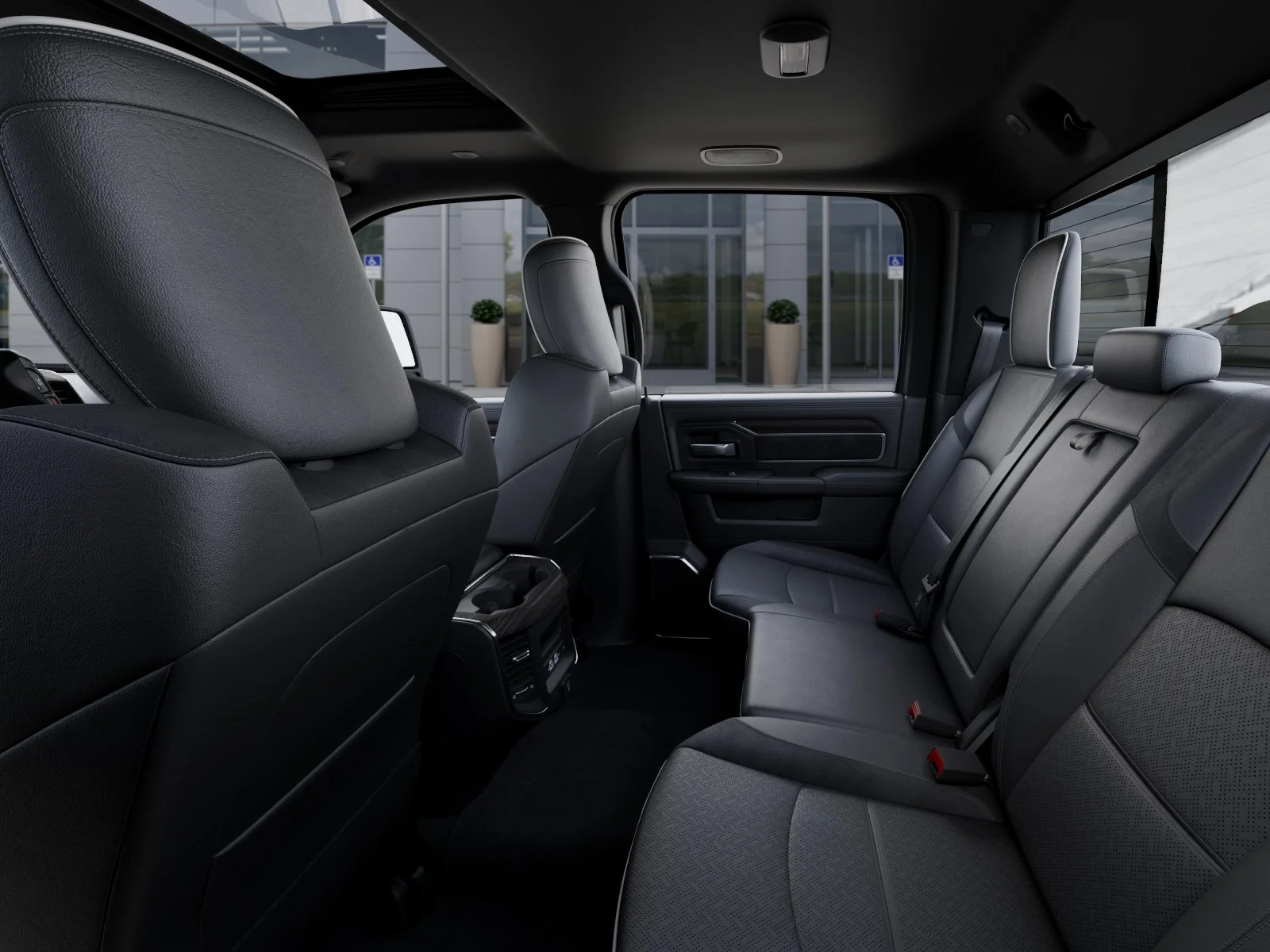 New 2026 Granite Crystal Metallic Clear-Coat Exterior Paint RAM Laramie image 51