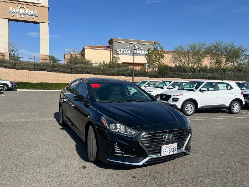Used 2018 Hyundai Sonata SEL with VIN 5NPE34AFXJH661966 for sale in Moreno Valley, CA