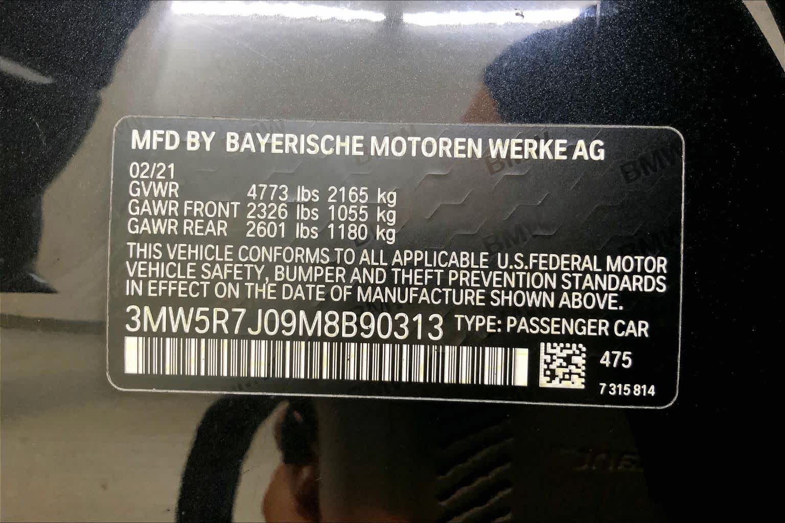 Used 2021 Black Sapphire Metallic BMW 330i xDrive image 36