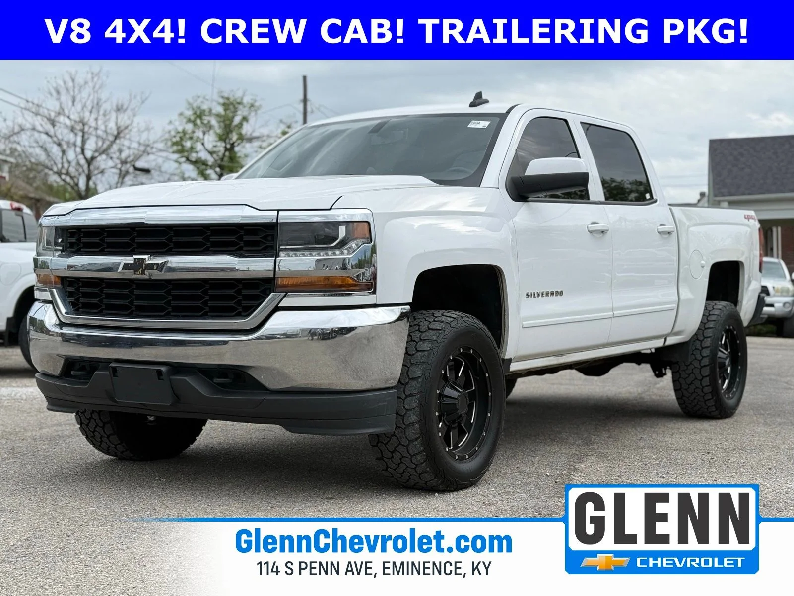 Used 2018 White Chevrolet LT image 1