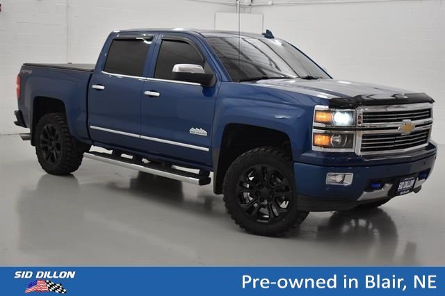 Used 2015 Deep Ocean Blue Metallic Chevrolet High Country image 15