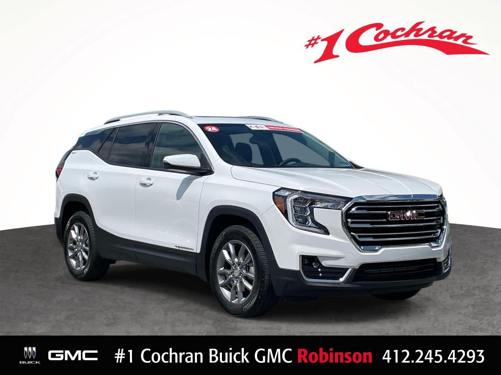 Certified Used 2024 Summit White GMC SLT image 1