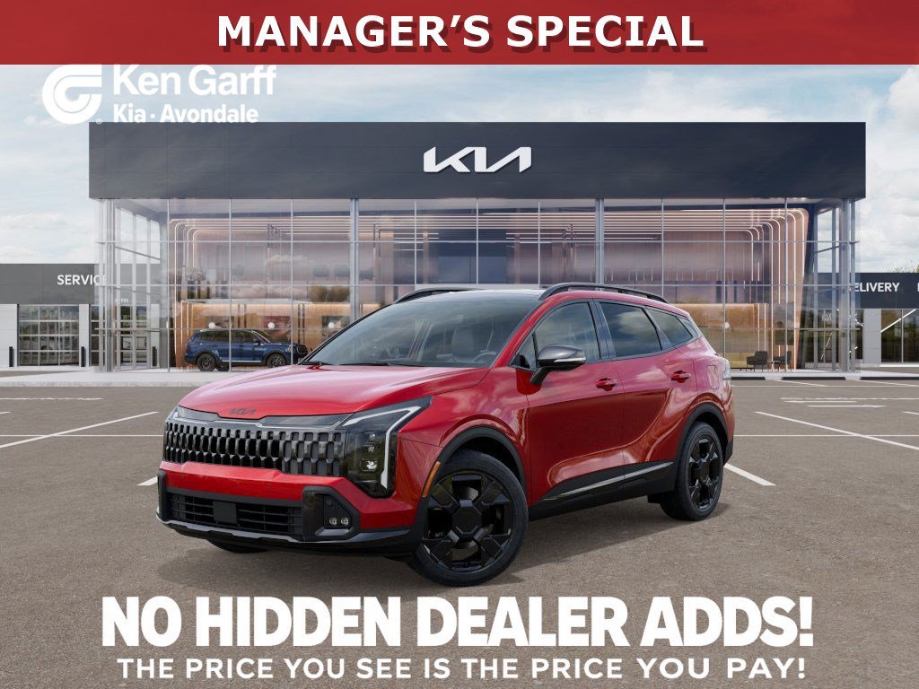 New 2026 Runway Red Kia X-Line image 1