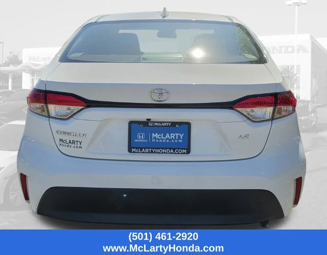 Used 2025 White Toyota LE image 6