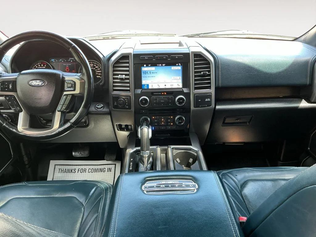 Used 2018 Black Ford Limited image 23
