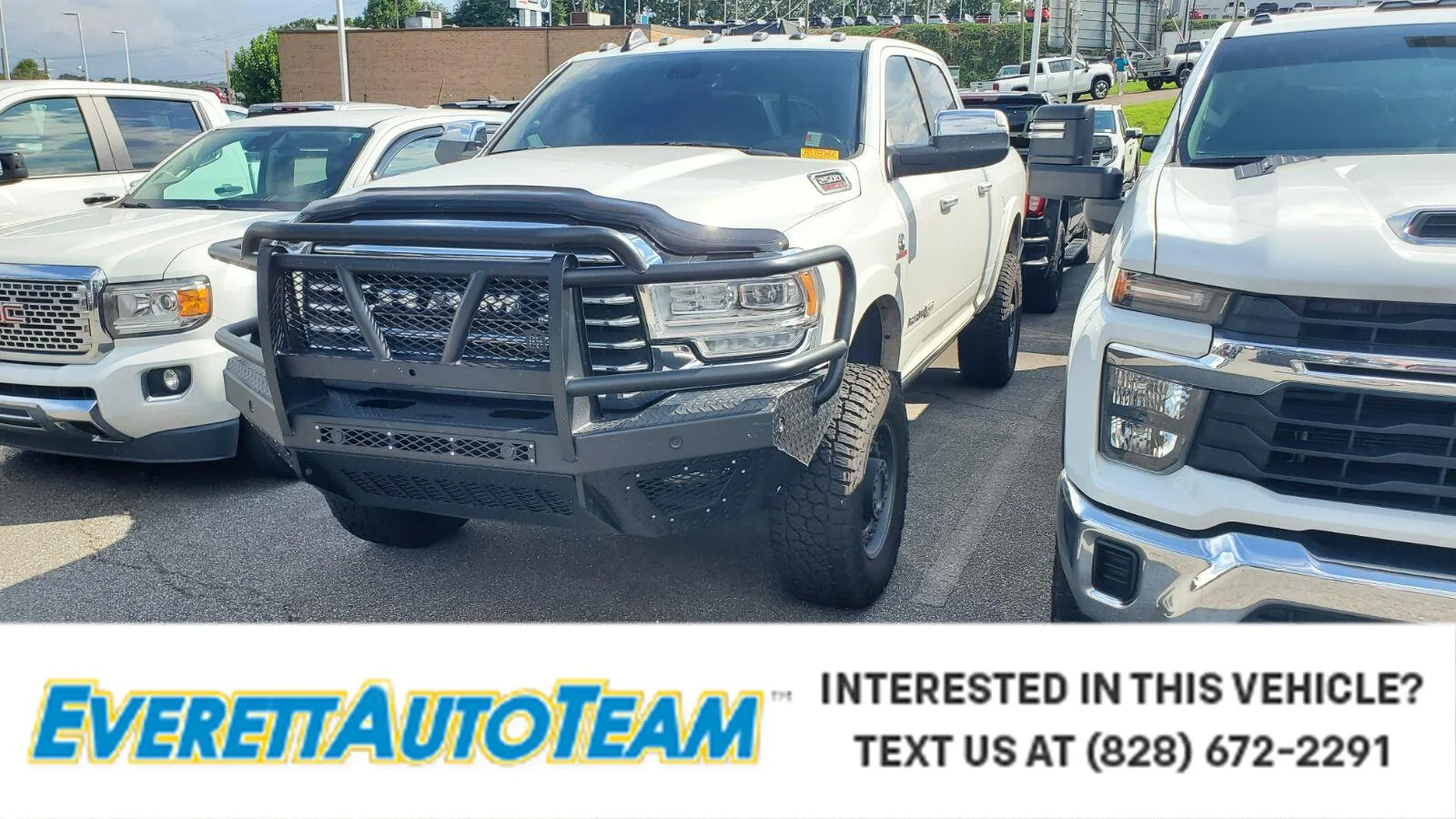 Used 2022 Bright White Clearcoat Ram Longhorn image 1