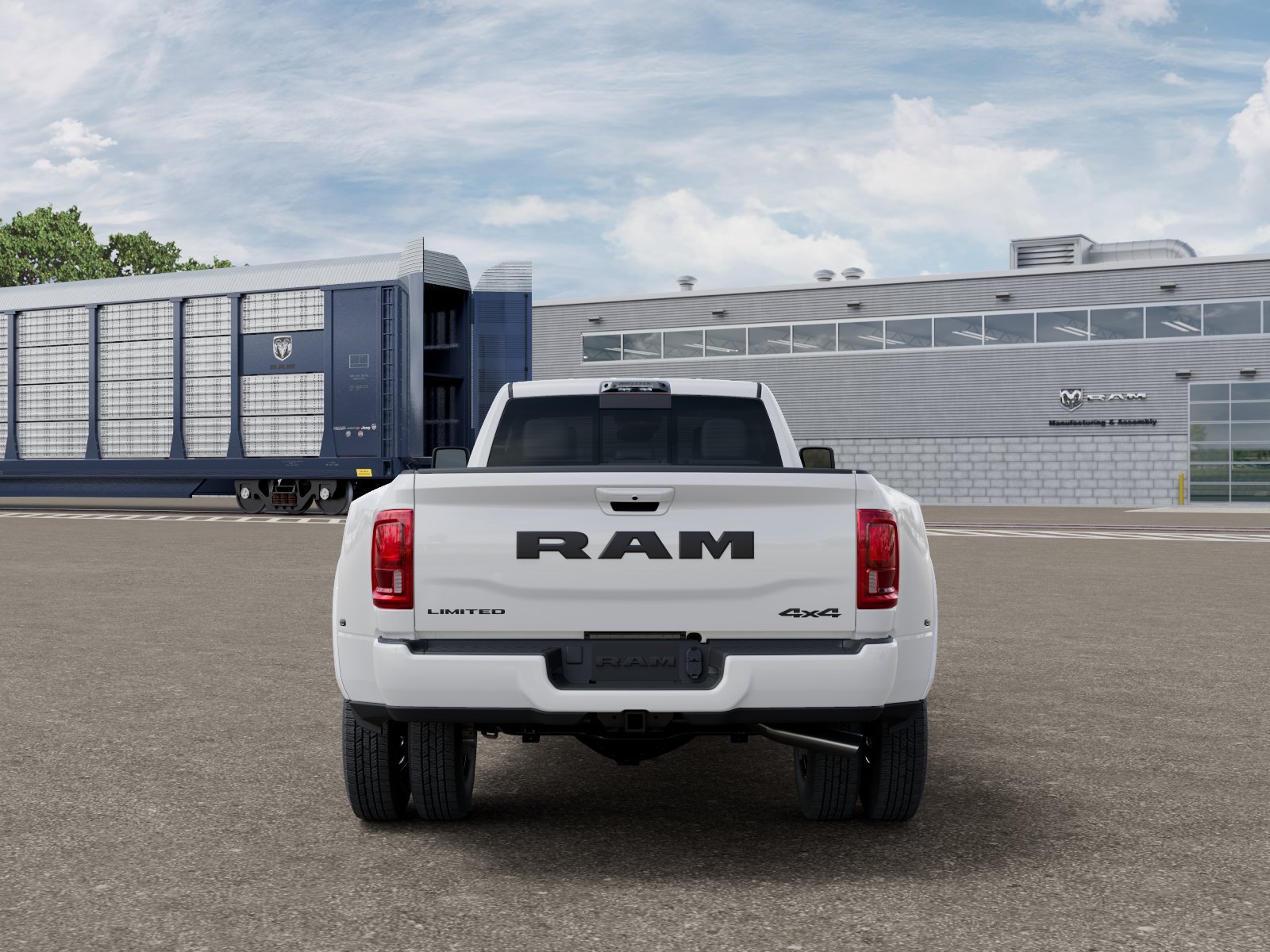 New 2026 Bright White Clear-Coat Exterior Paint RAM Limited image 7